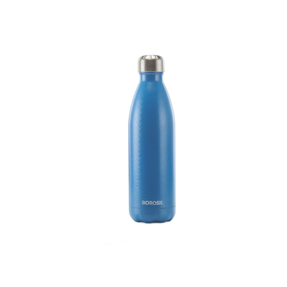 Borosil Bolt SS Bottle (Electric Blue) 750ml