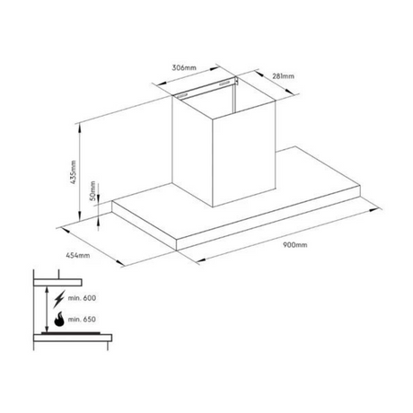 Electrolux ECT9623B 90cm 