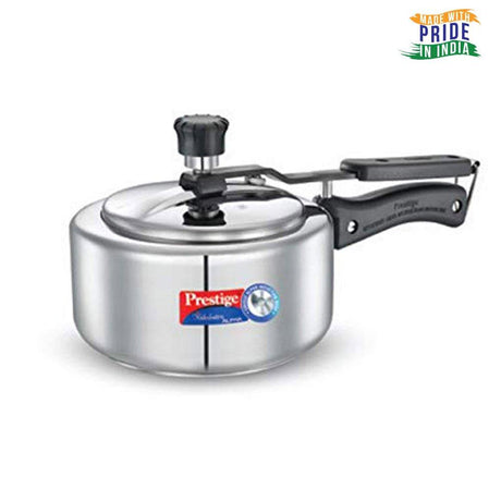 PRESTIGE NAKSHATRA ALPHA STAINLESS STEEL BODY 2 LITRE STRAIGHT WALL PRESSURE COOKER