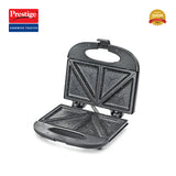 PSFSP - Spatter Coated Non-stick Sandwich Toaster with Fixed Sandwich Plate, Black