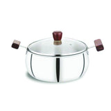 Triply Handi With Glass Lid - 4Liter