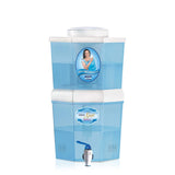 Kent  Gold Optima 10-Litres Gravity Based Non-electric Water Purifier (Aqua Blue/White)