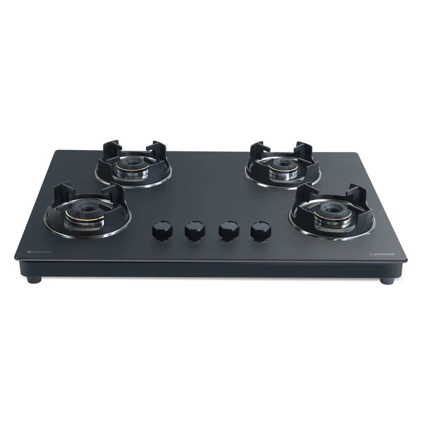 Defender Four Burner Manual Gas Stove/Hob Top