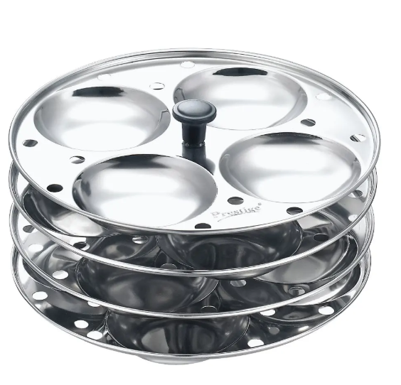 Prestige Classic Super Idli Cooker 4 Plate