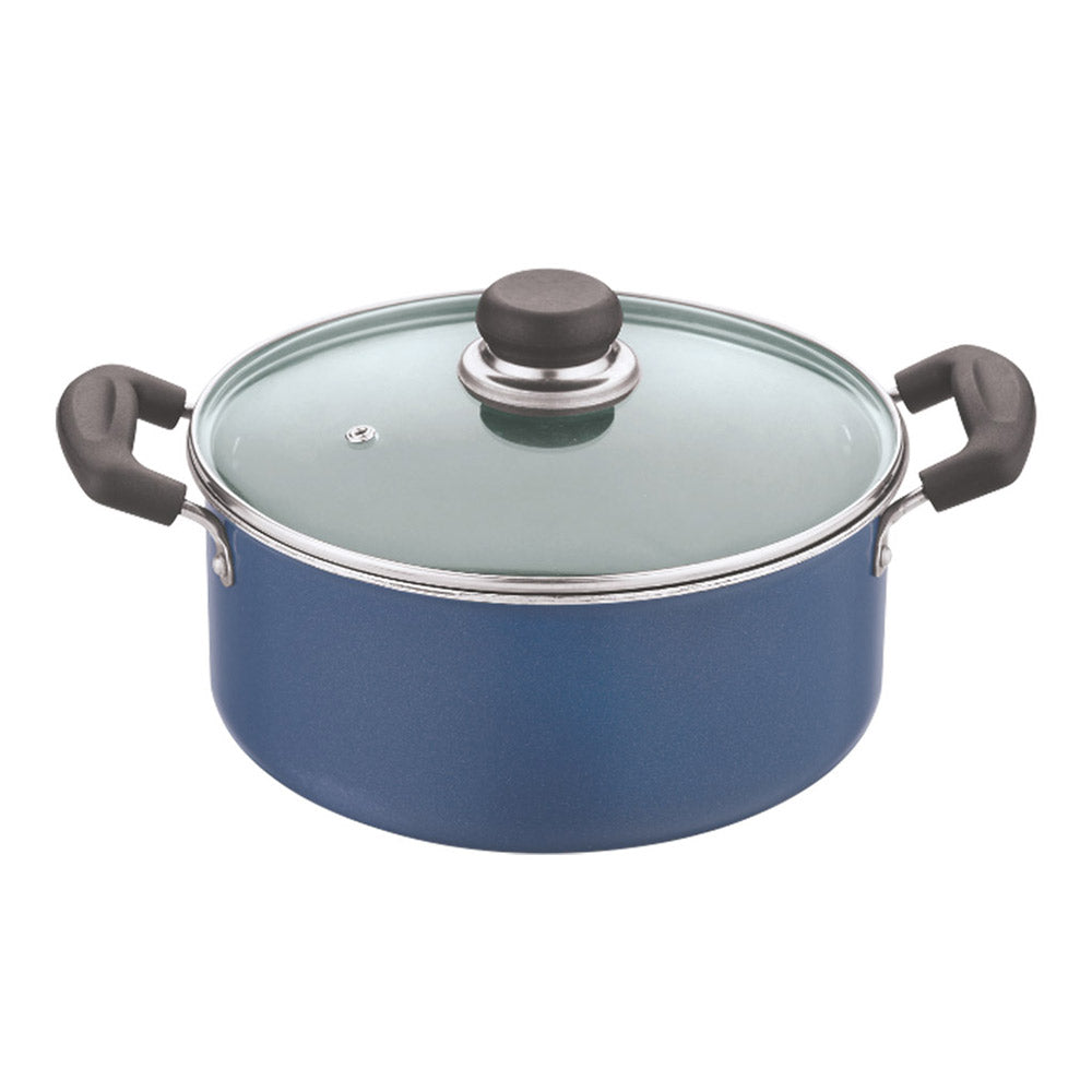 Vinod Zest Non Stick Casserole With Glass Lid 18 cm