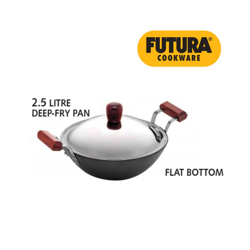 Futura Deep-Fry Pan 2.5 L with stainless steel lid : AD25S