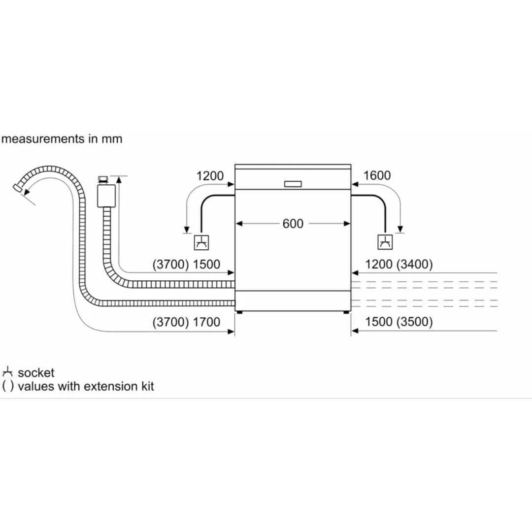 BOSCH SERIES 6 SMS6ZCW42E