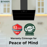 HOOD AETHER BLDC HC SC BK 90 WALL MOUNTED BLACK