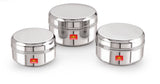Mini Canister – Pure Salem Steel Snack Storage, Heavy Gauge, Sizes C to 4