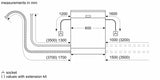 Series 6 free-standing dishwasher 60 cm White SMS6IKW01I