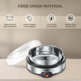 PYM 02 Electric Yoghurt Maker with Storage Lid | Stainless Steel Inner Pot| Low Energy Consumption| 360 Degree Uniform Heating