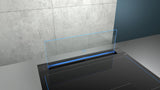 iQ700 90 cm Downdraft Hood Clear Glass Black - LD98WMM66