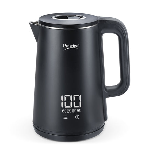 Digi Kettle 2.0 Litre with 4 Preset Modes| Live Temperature Display| Elegant Cool Touch Design| Auto-Cut Off and Dry Heat Protection| 360 Degree Swivel Base