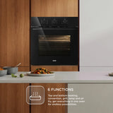 Built-in Air Fryer Oven 60L with Convection Fan 3 Knob Control (BO662AF)
