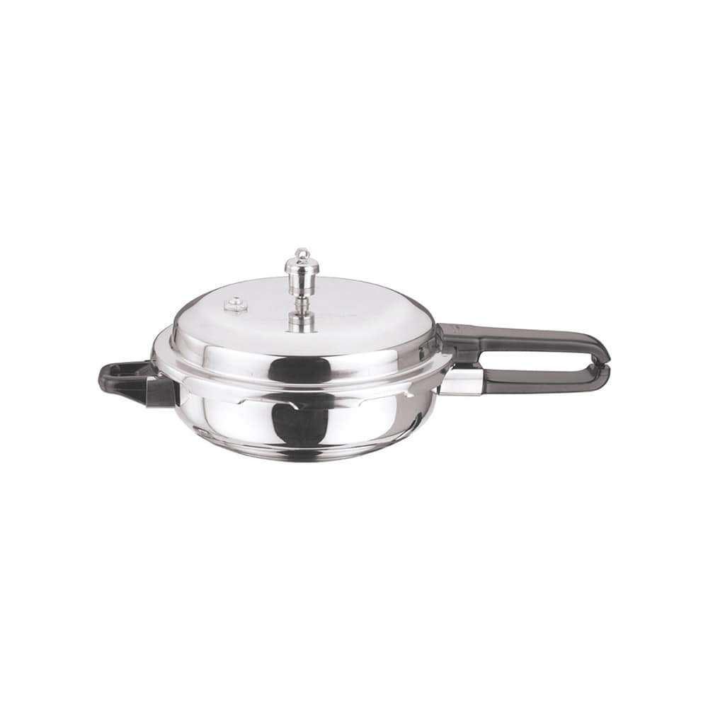 Vinod SS Sandwich Bottom Pressure Pan With Lid - Junior 3 (L)