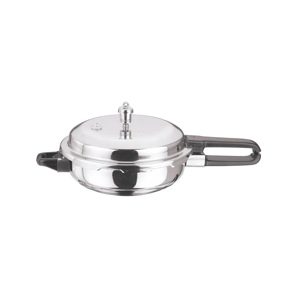 Vinod SS Sandwich Bottom 4 Litre Pressure Pan With Lid - Senior