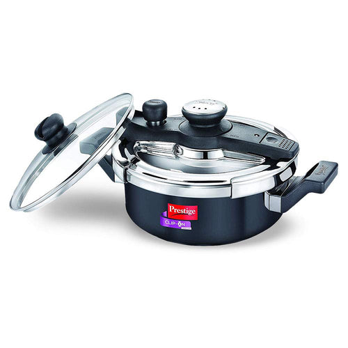 Prestige Clip-on Svachh Hard Anodised Spillage Control Pressure Cooker 20241