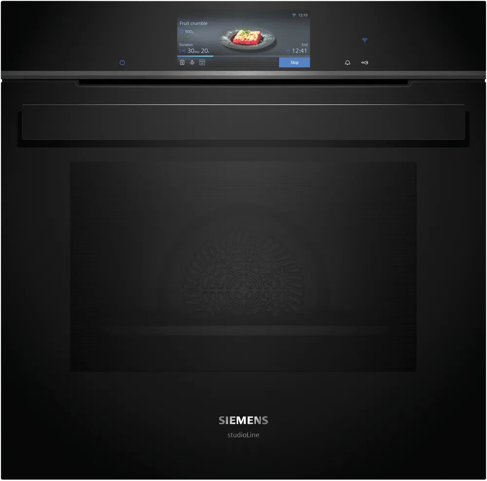 IQ700 Built-in Oven 60 x 60 cm Black HB978GNB1B (Home Connect)