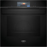 IQ700 Built-in Oven 60 x 60 cm Black HB978GNB1B (Home Connect)