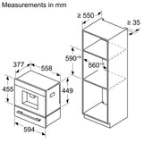 Series 8 Built-in Fully Automatic Coffee Machine with Coffee World, AromaDouble Shot, Home Connect - CTL7181B0