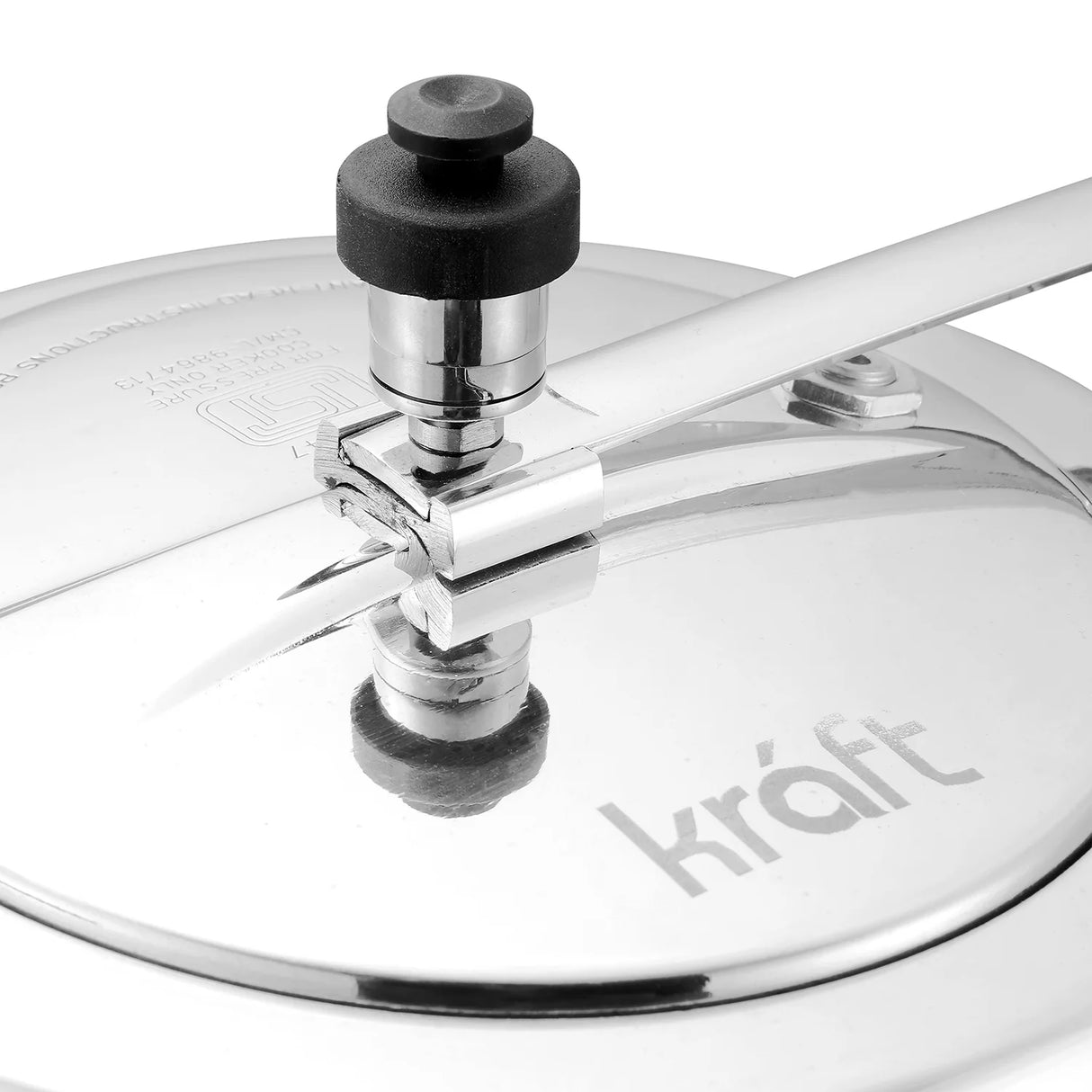 Stylo Aluminium Inner Lid Pressure Cooker (Induction Friendly) 3L