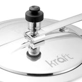 Stylo Aluminium Inner Lid Pressure Cooker (Induction Friendly) 3L