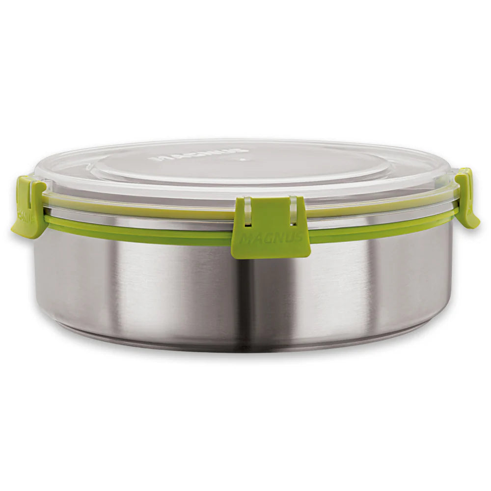Klip Lock Stainless Steel Airtight Leakproof Storage Container 1750ML – Durable Kitchen Accessories Item, Large Lunch Box for Office Men, Women & Kids