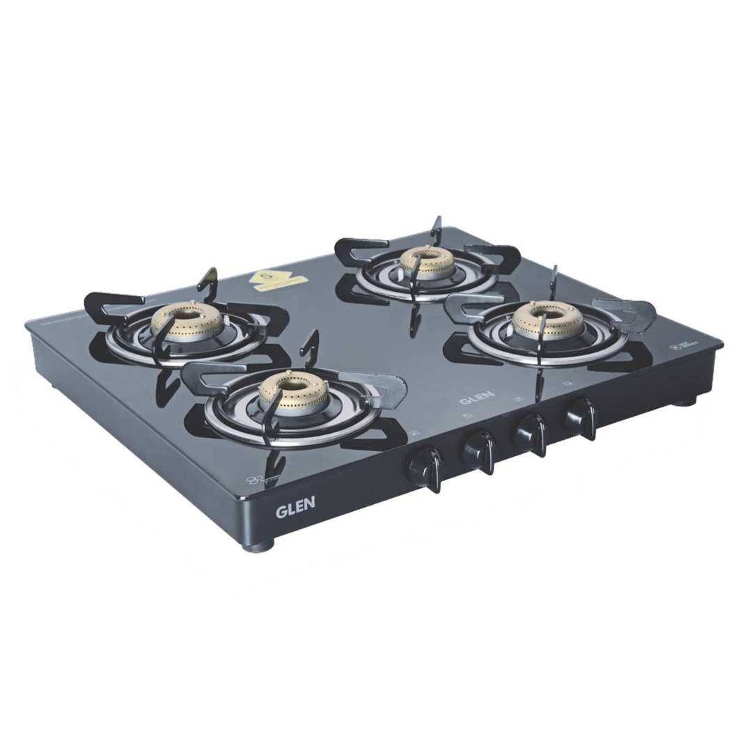 Glen CT 1041 GT FB Black 4 Burner