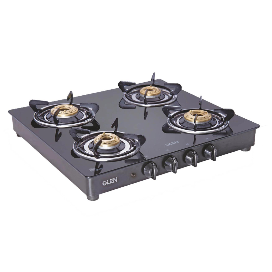 Glen CT 1043 GT BB Black 4 Burner 