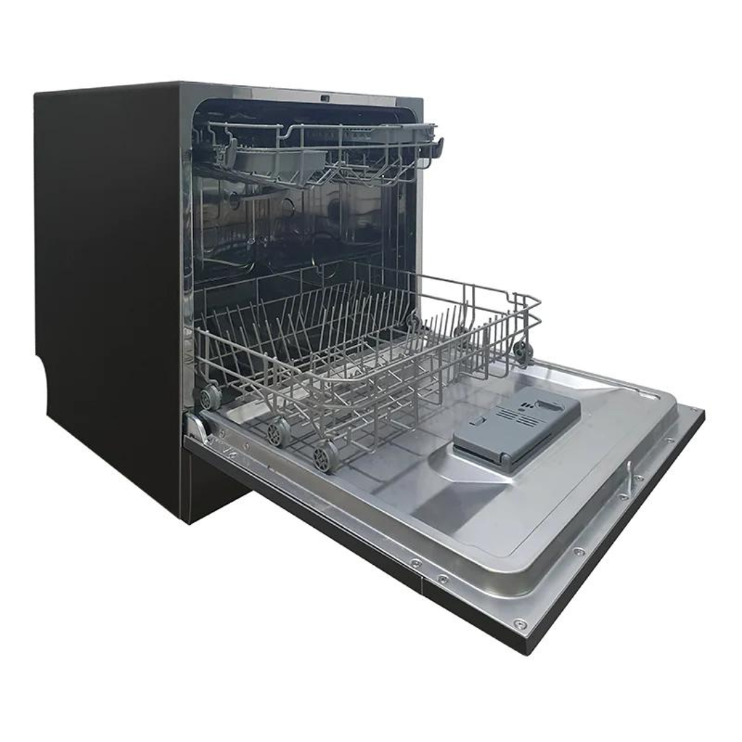 Faber FFSD 6PR 8S Ace Black 6 Washing Program 8 Place Capacity  Black Finish Built-in Dishwasher 