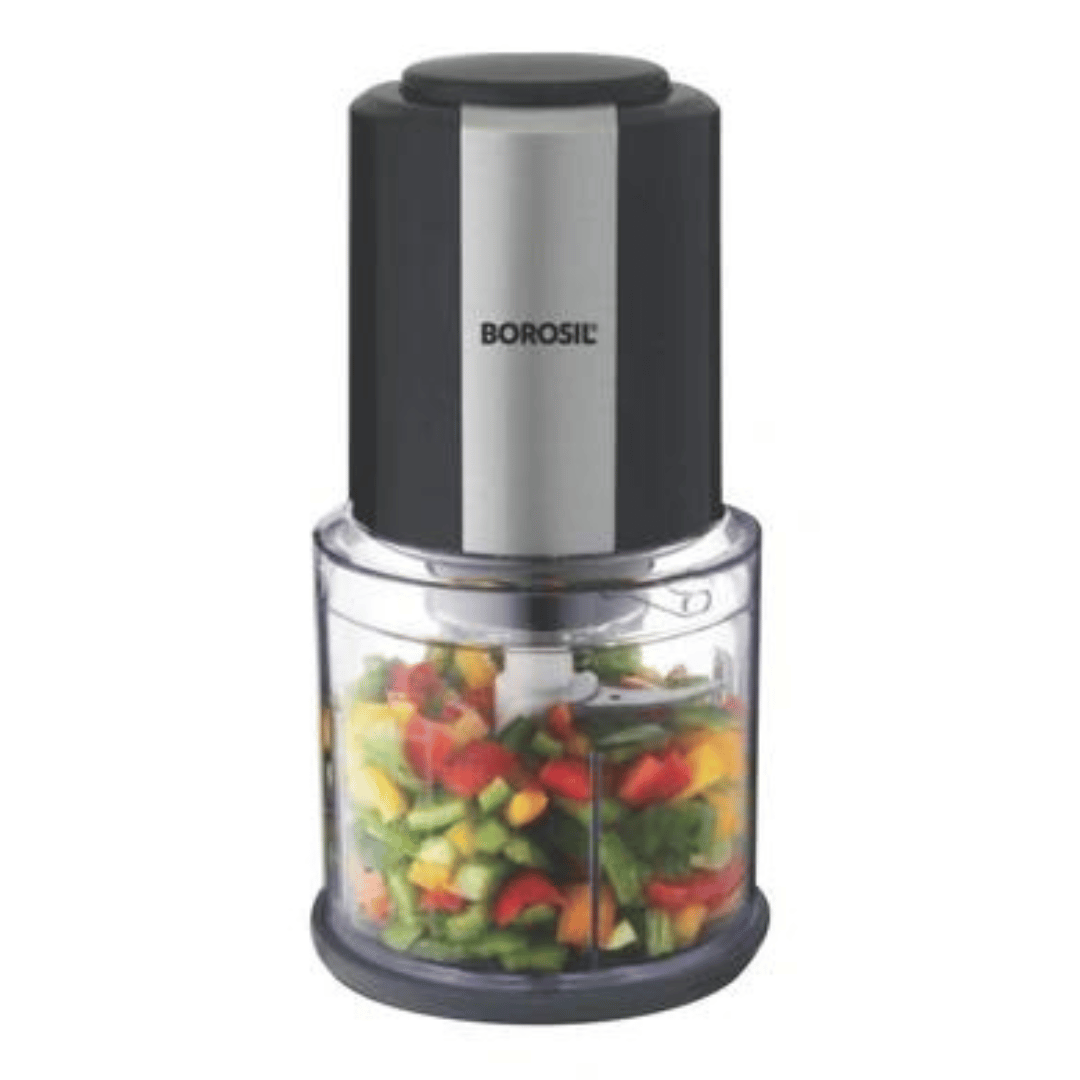 Borosil Chefdelite 300 W Chopper,black Bch20dbb21