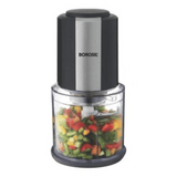 Borosil Chefdelite 300 W Chopper,black Bch20dbb21