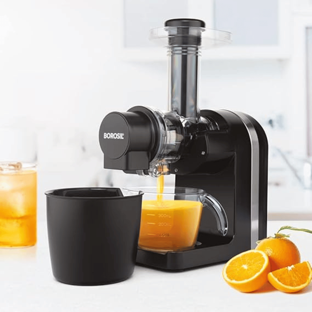 Borosil Nutri Rich Ju02 Slow Juicer BSJU02