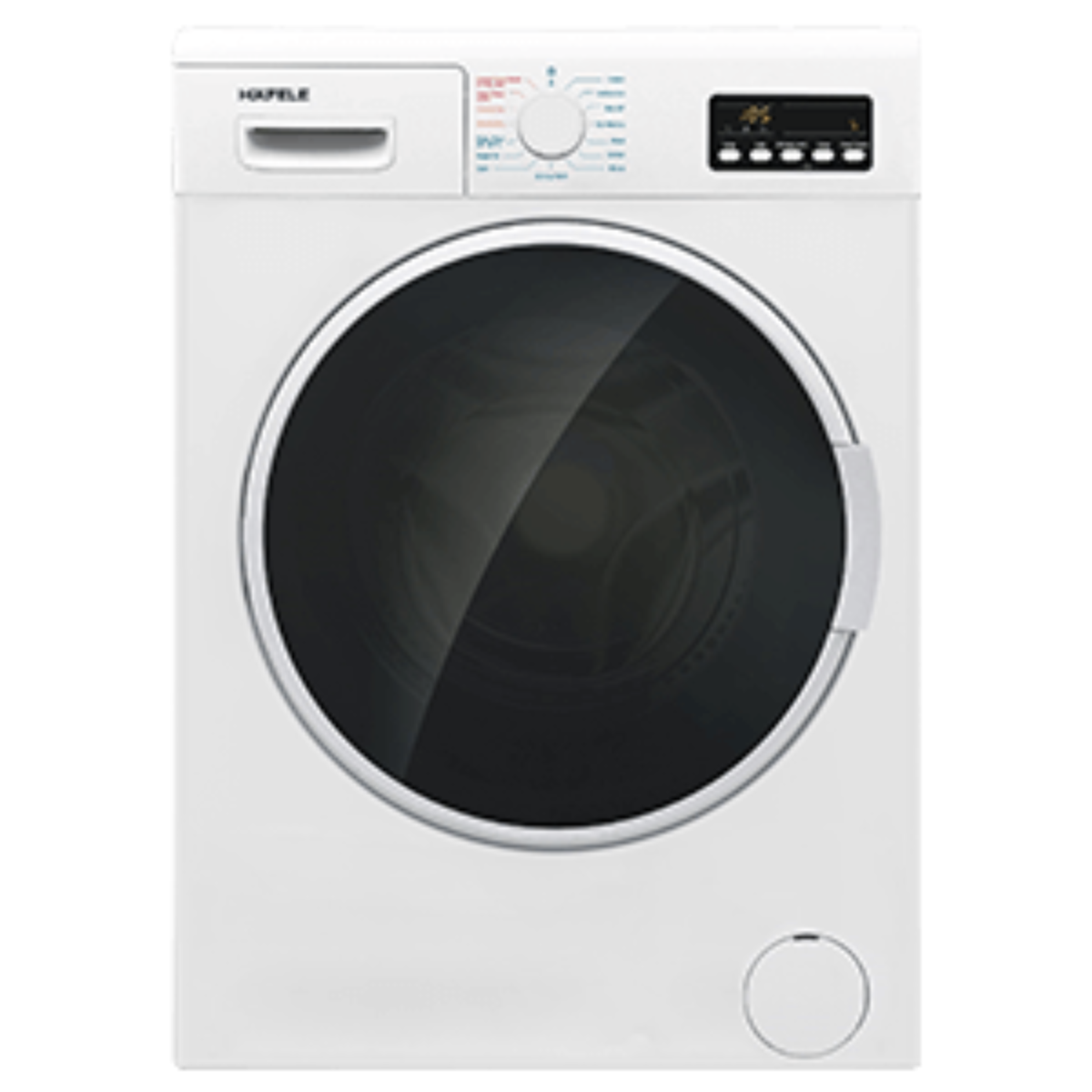 Hafele Marina 7512WD 7kg/5kg Fully-Automatic Front Loading Washing Dryer Combo with Anti-allergenic and Condenser Drying Technology Eco Logic System White 533.93.020