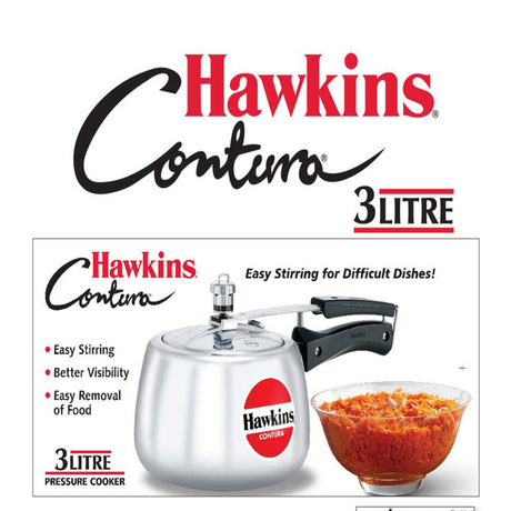 Hawkins Contura Pressure Cooker 3 Litre: HC30