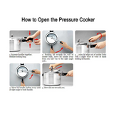 Hawkins Miss Mary Pressure Cooker 7 Litre: MM70 with Hawkins Genuine 2 Gasket & 2 Safety Valve