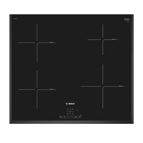 Bosch  Induction Hob PIE651BB5I  60cm, 1800W With 4 Cooking Zone, Quick Start & Power Boost function