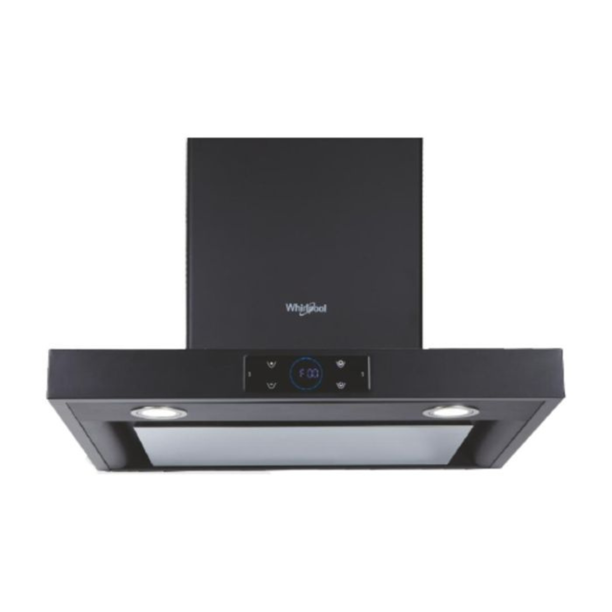 Whirlpool ZEN TQT 6W TA BLDC BK HOOD 60 cm Touch Control With Motion Sensor Wall Mounted Chimney  Black Finish