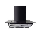 Buy Glen Designer Chimney 6077 1250 60 cm Baffle Filters Black at the lowest price in India at Apnidukaan.com