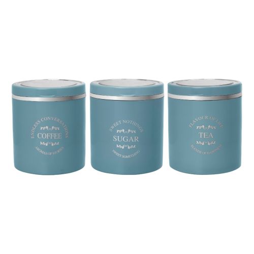 Jaypee plus CLASSIQUE 3 Tea & Sugar Containers Set of 3 750 ml Blue