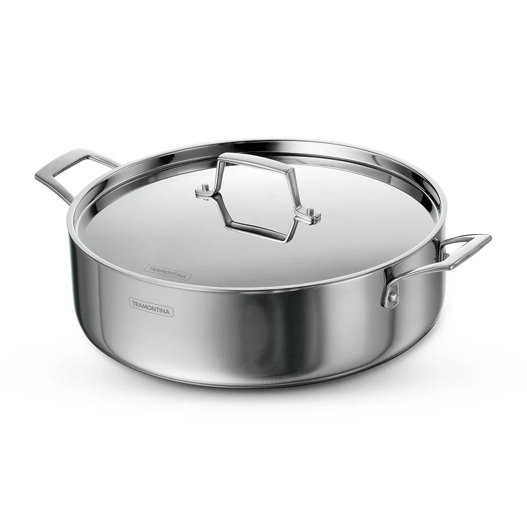 Tramontina Aeion 30cm Triply Casserole with SS Lid