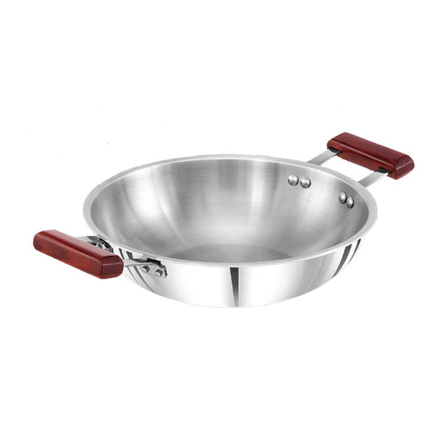 Hawkins Tri-Ply Stainless Steel Deep Fry Pan 2.5 Litre