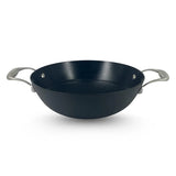 Black Eisen Cast Iron Kadhai With Steel Handle 1.5L, 20cm