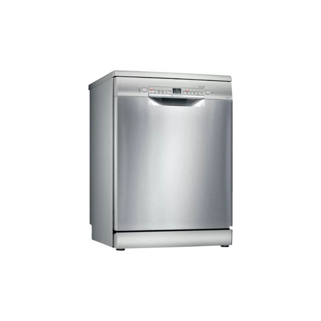 BOSCH SMS6ITI01I Series 6 Free Standing Dishwasher 60 cm Silver Inox
