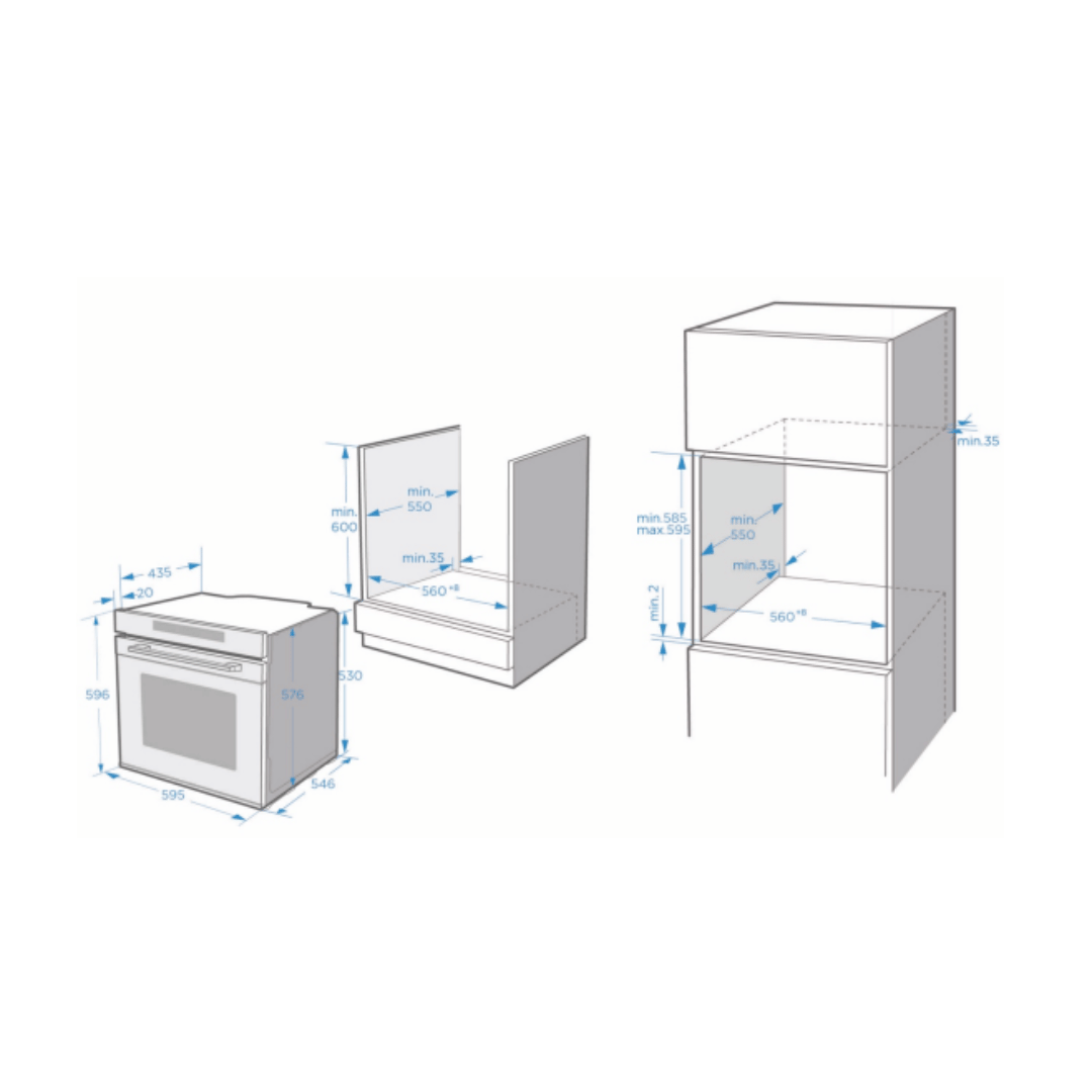 Blaupunkt By Hettich 5B90S 8990GB