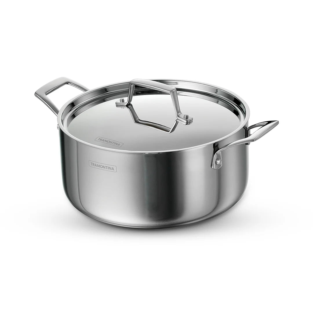 Tramontina Aeion 20cm Triply Casserole with SS Lid