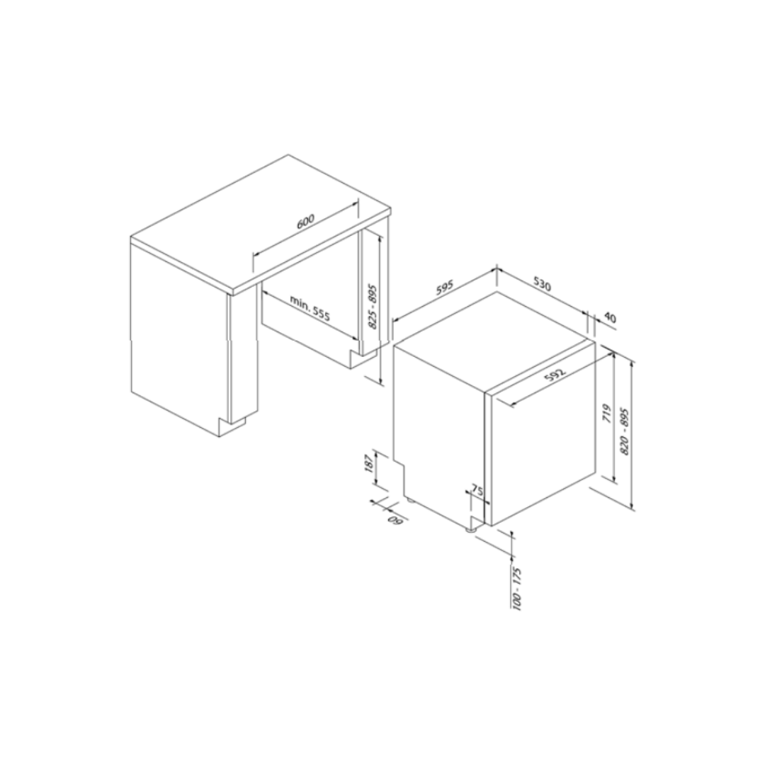 Blaupunkt By Hettich 5WK 820FF0