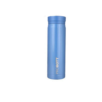 Wow 280ml Stainless Steel Kids Flask – Vacuum Insulated Sipper Bottle for Toddlers, Hot & Cold, Easy to Open & Carry, Blue PB 280-01