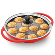 Hawkins Appe Pan 26cm, 12 Cups with Glass lid Nonstick (NAPE26G)