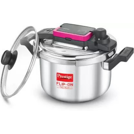 PRESTIGE 3 LITRE FLIP-ON TRI PLY SVACHH PRESSURE COOKERs (20709)